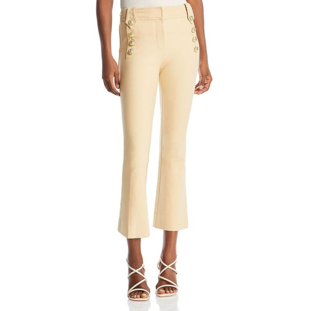 NWOT Derek Lam 10 Crosby Robyn Cream Capris
